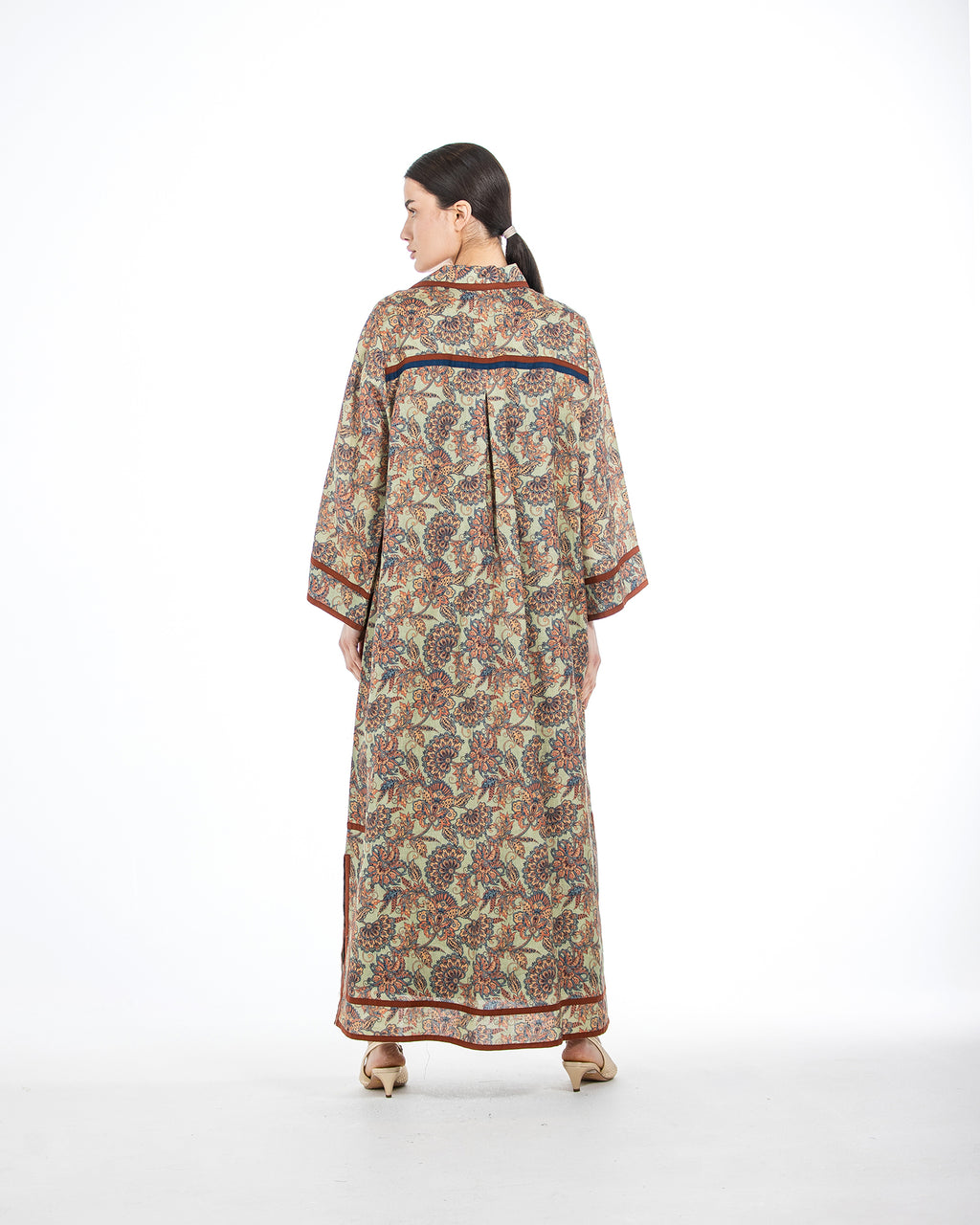 Najd – Printed Linen Dress