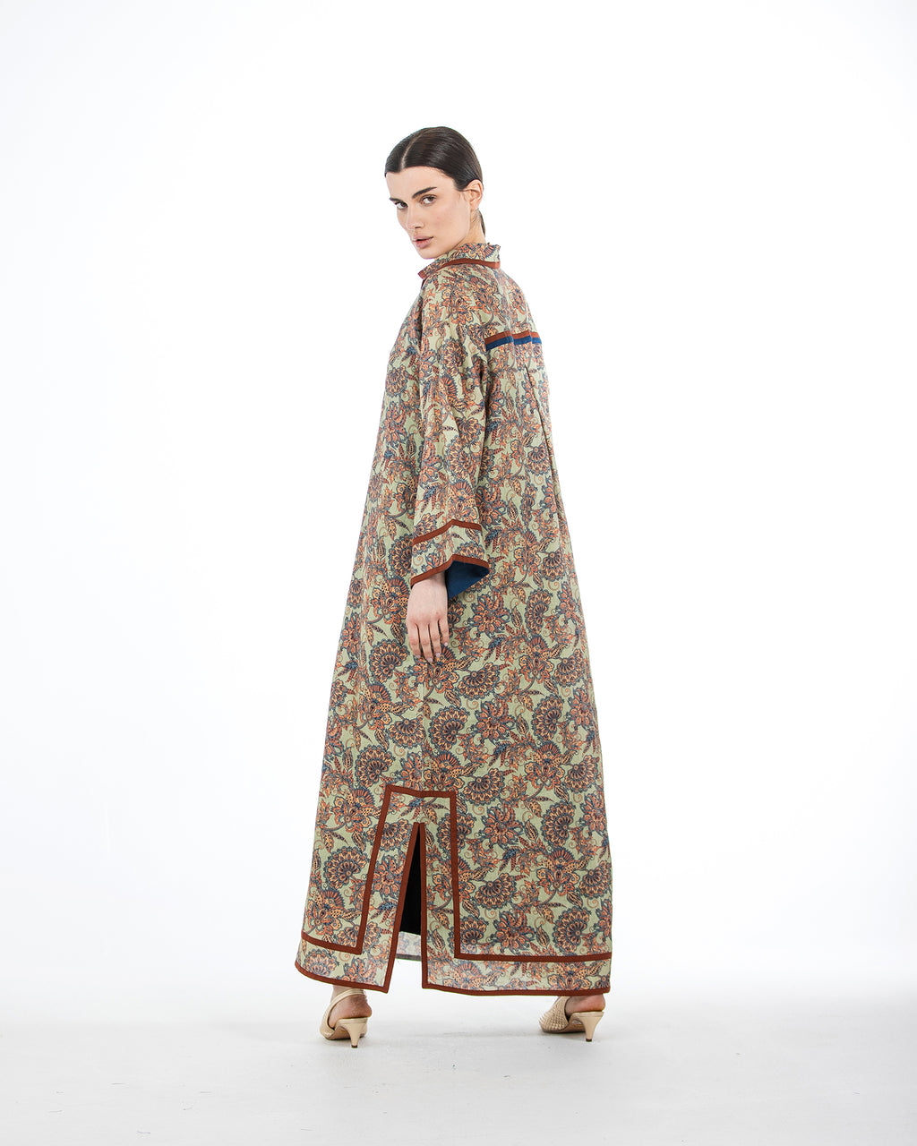 Najd – Printed Linen Dress