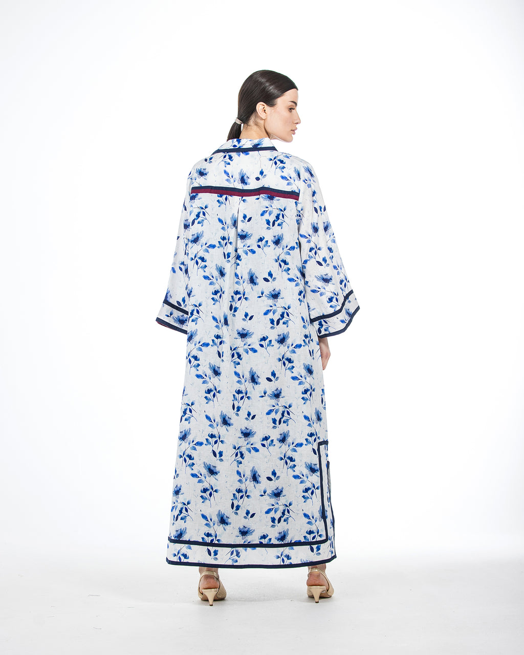 Najd – Printed Linen Dress