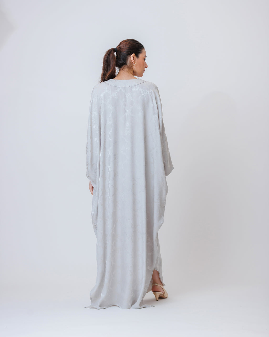 Rasha – Viscose-blend Bisht Jalabiya
