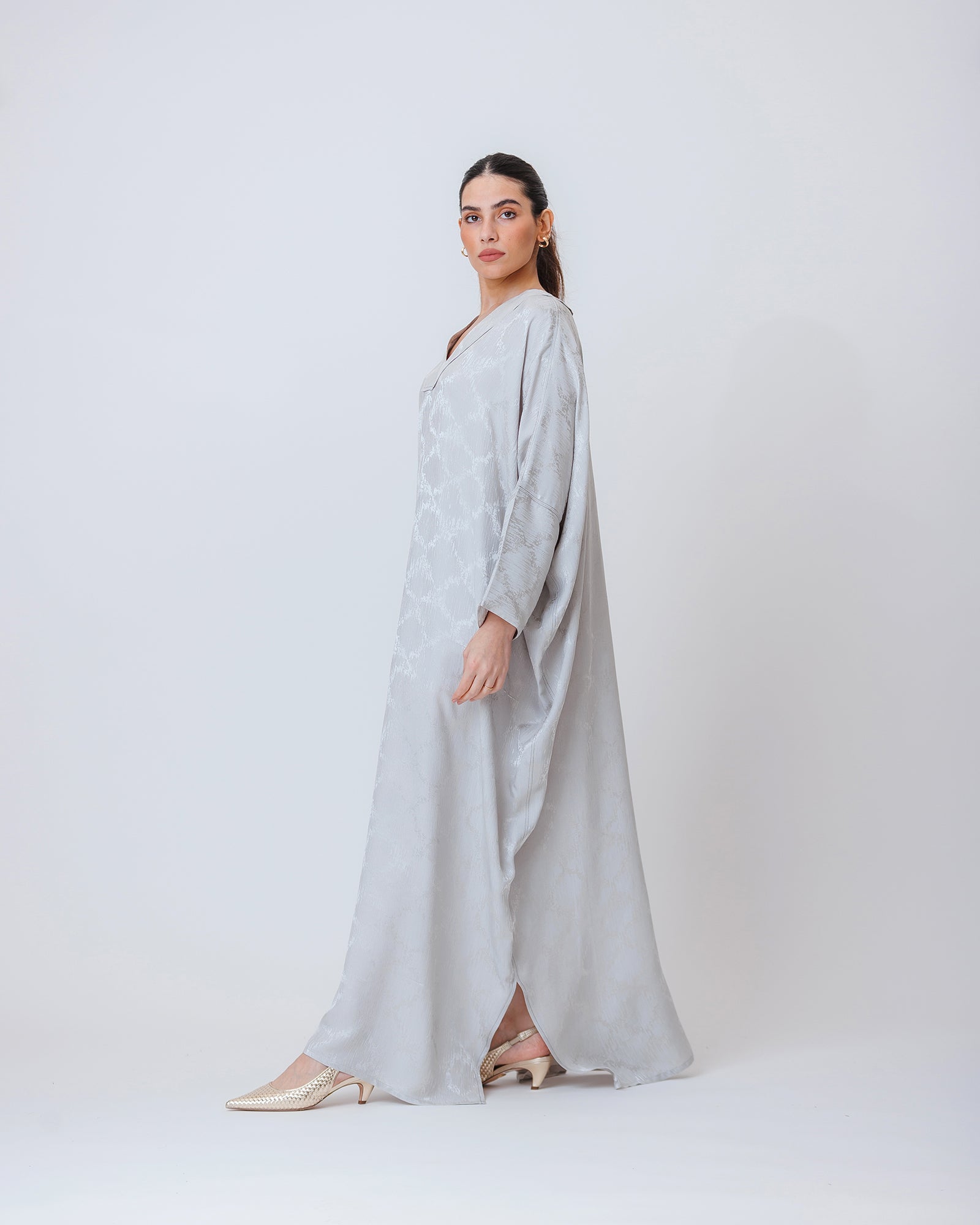 Rasha – Viscose-blend Bisht Jalabiya