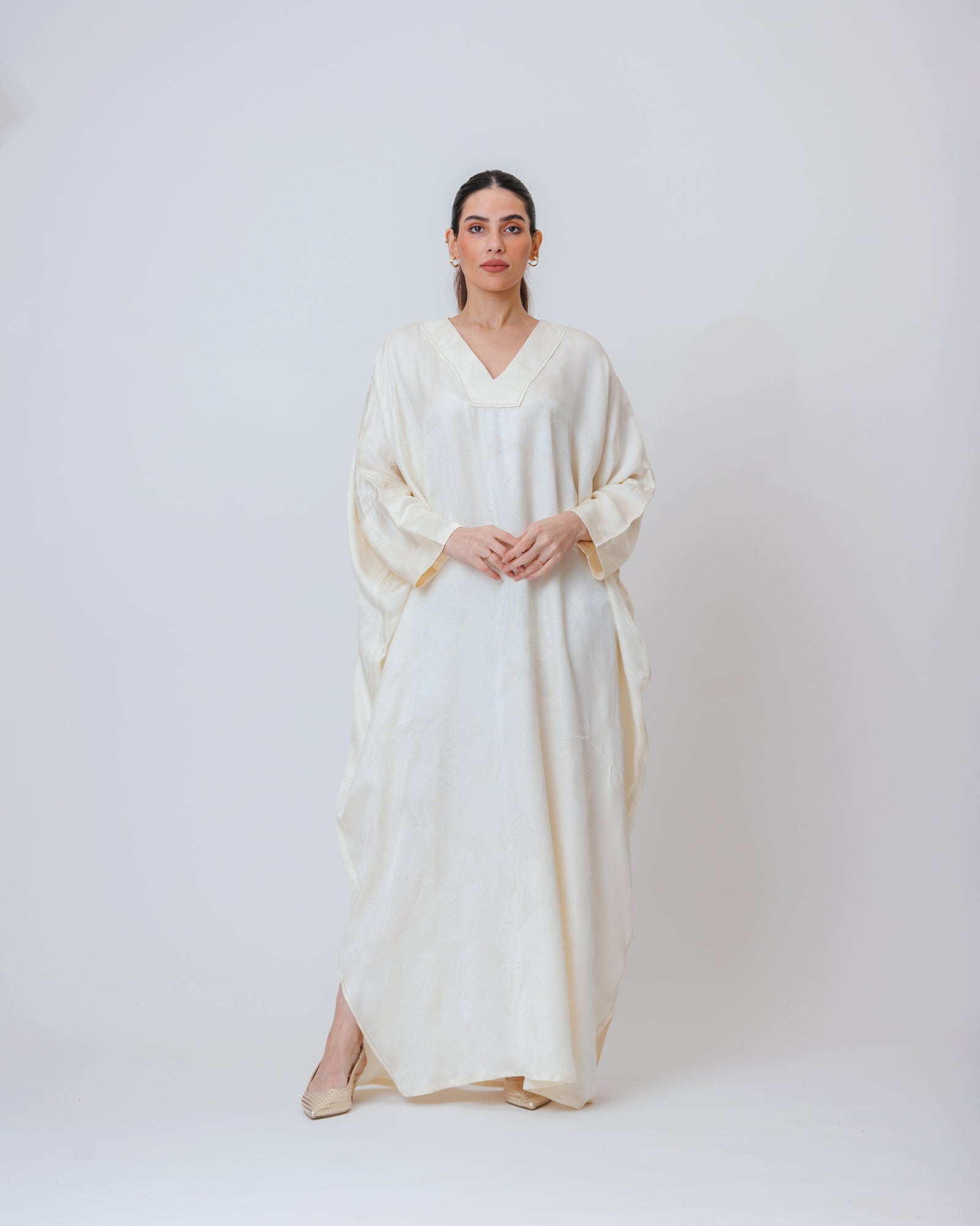 Rasha – Viscose-blend Bisht Jalabiya