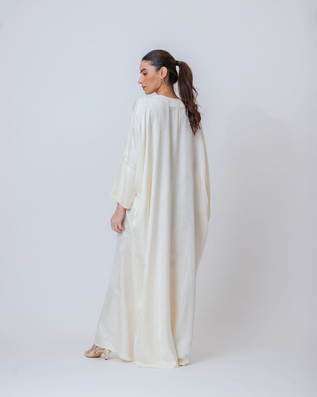 Rasha – Viscose-blend Bisht Jalabiya