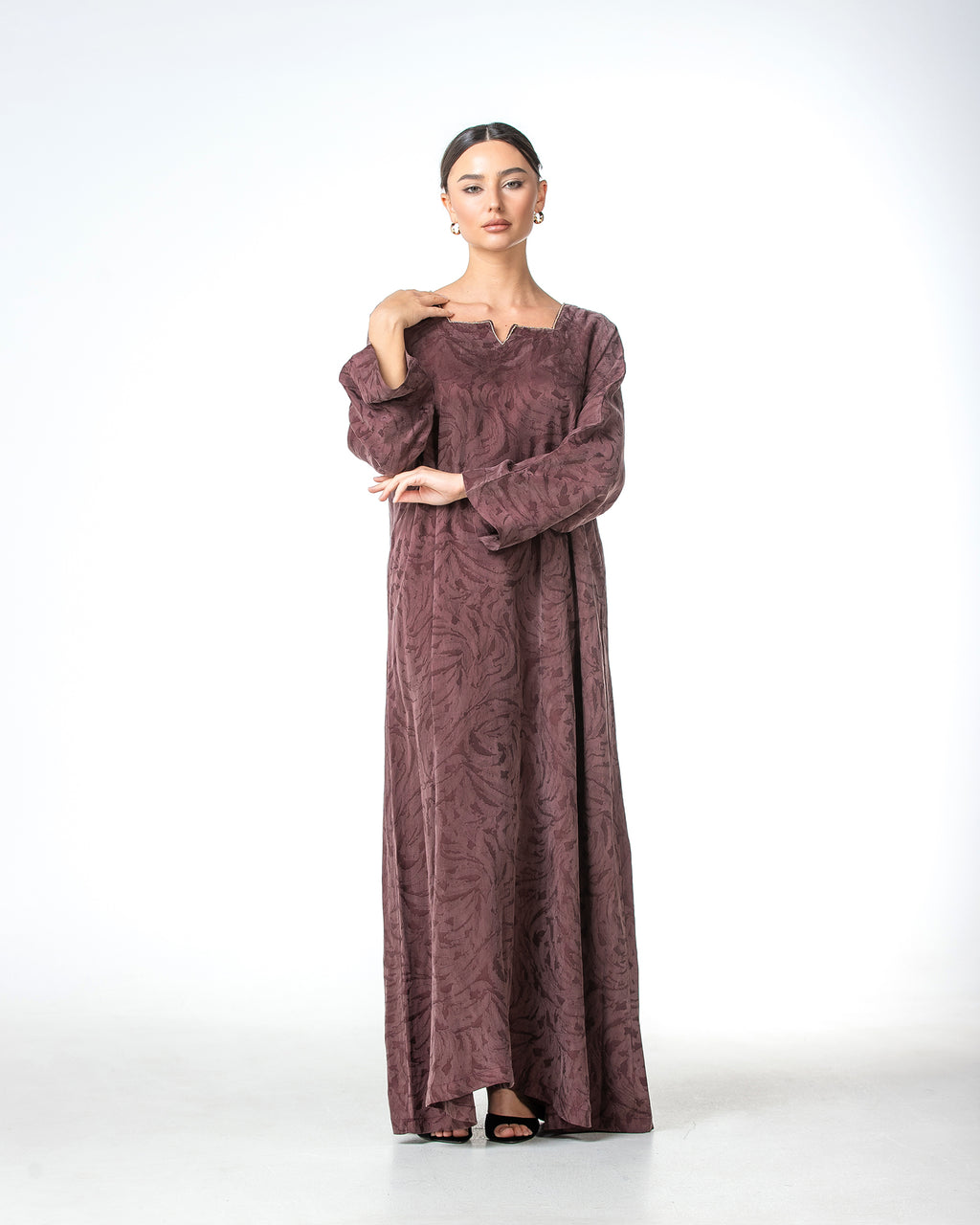 Malak – Beaded Flared Dress
