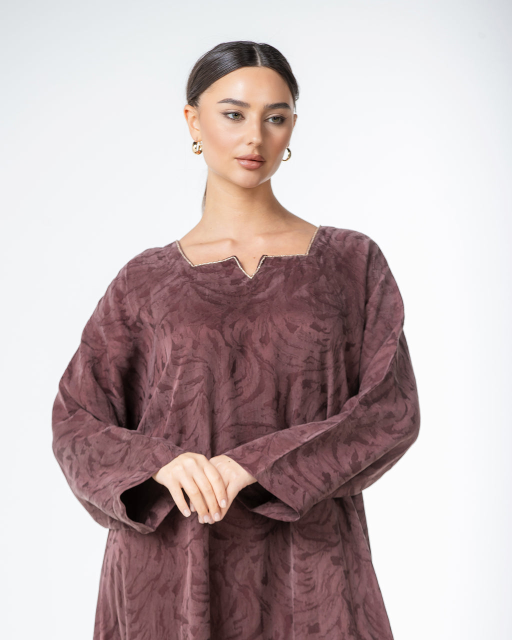 Malak – Beaded Flared Dress