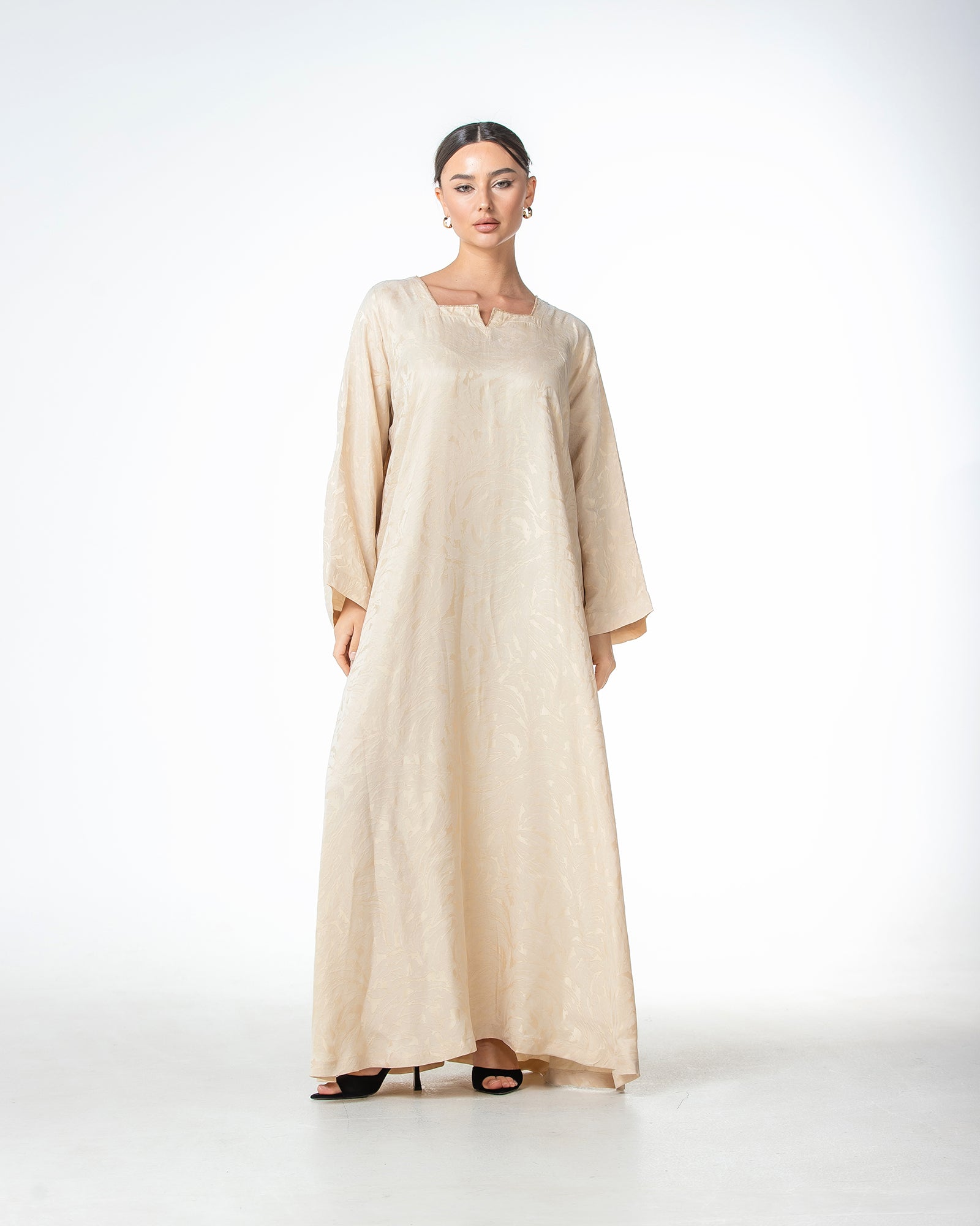 Malak – Beaded Flared Dress