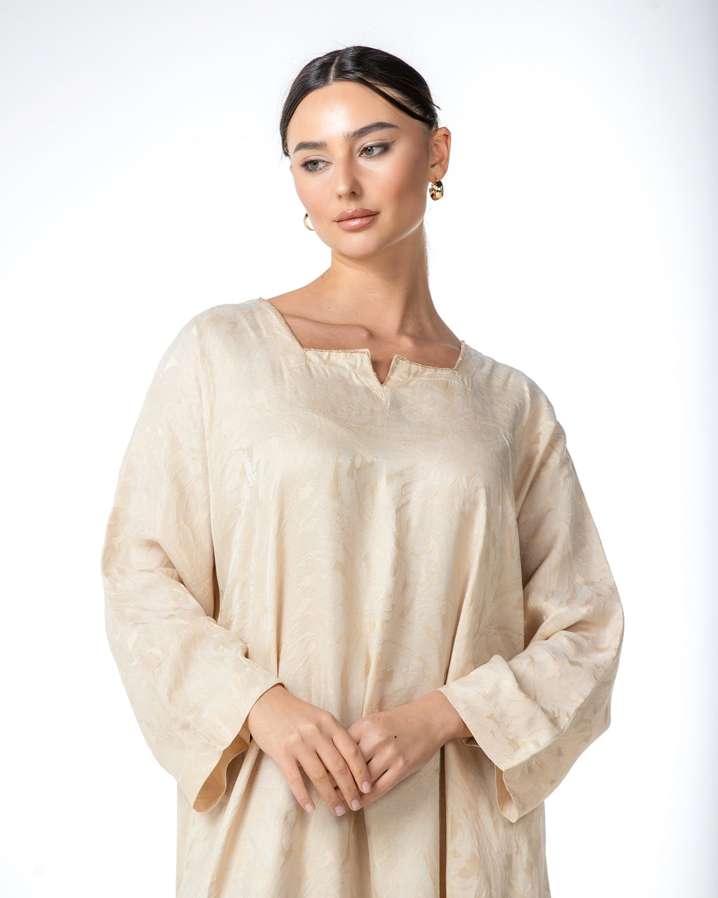 Malak – Beaded Flared Dress