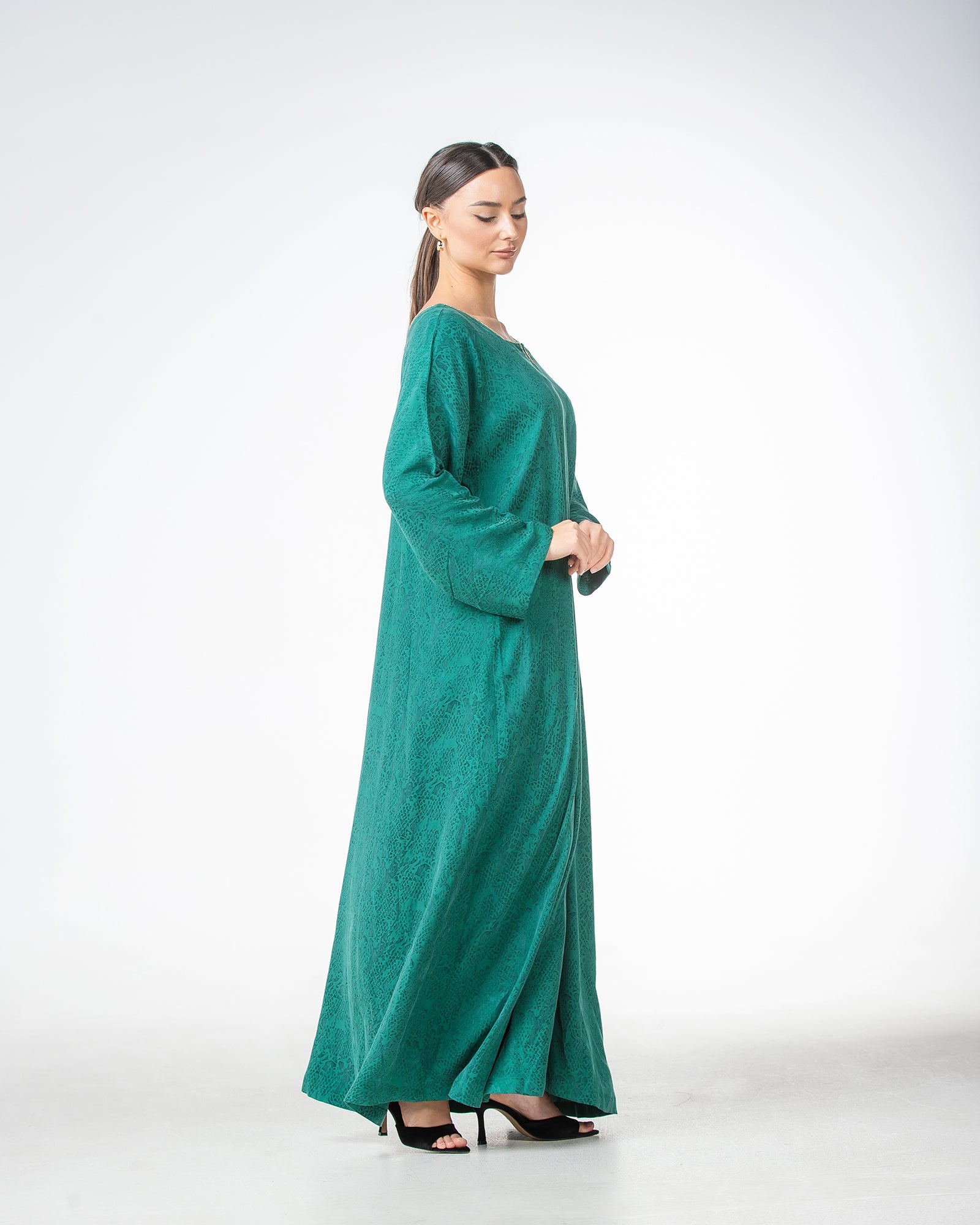 Malak – Beaded Flared Dress