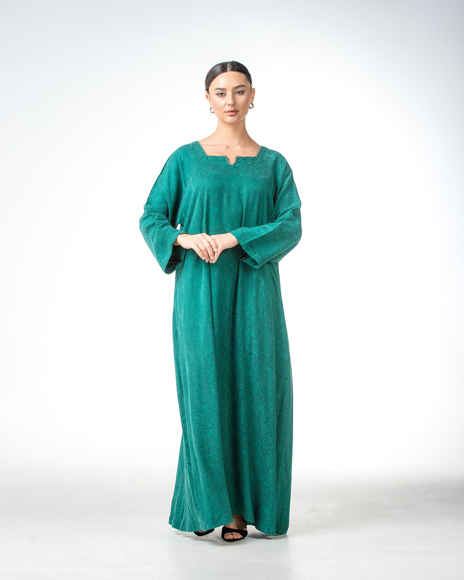 Malak – Beaded Flared Dress