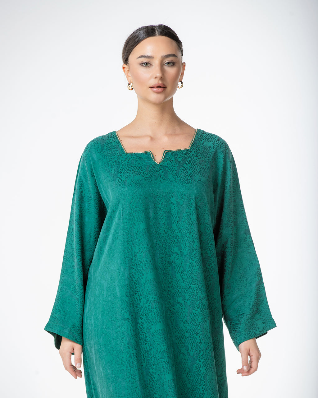 Malak – Beaded Flared Dress