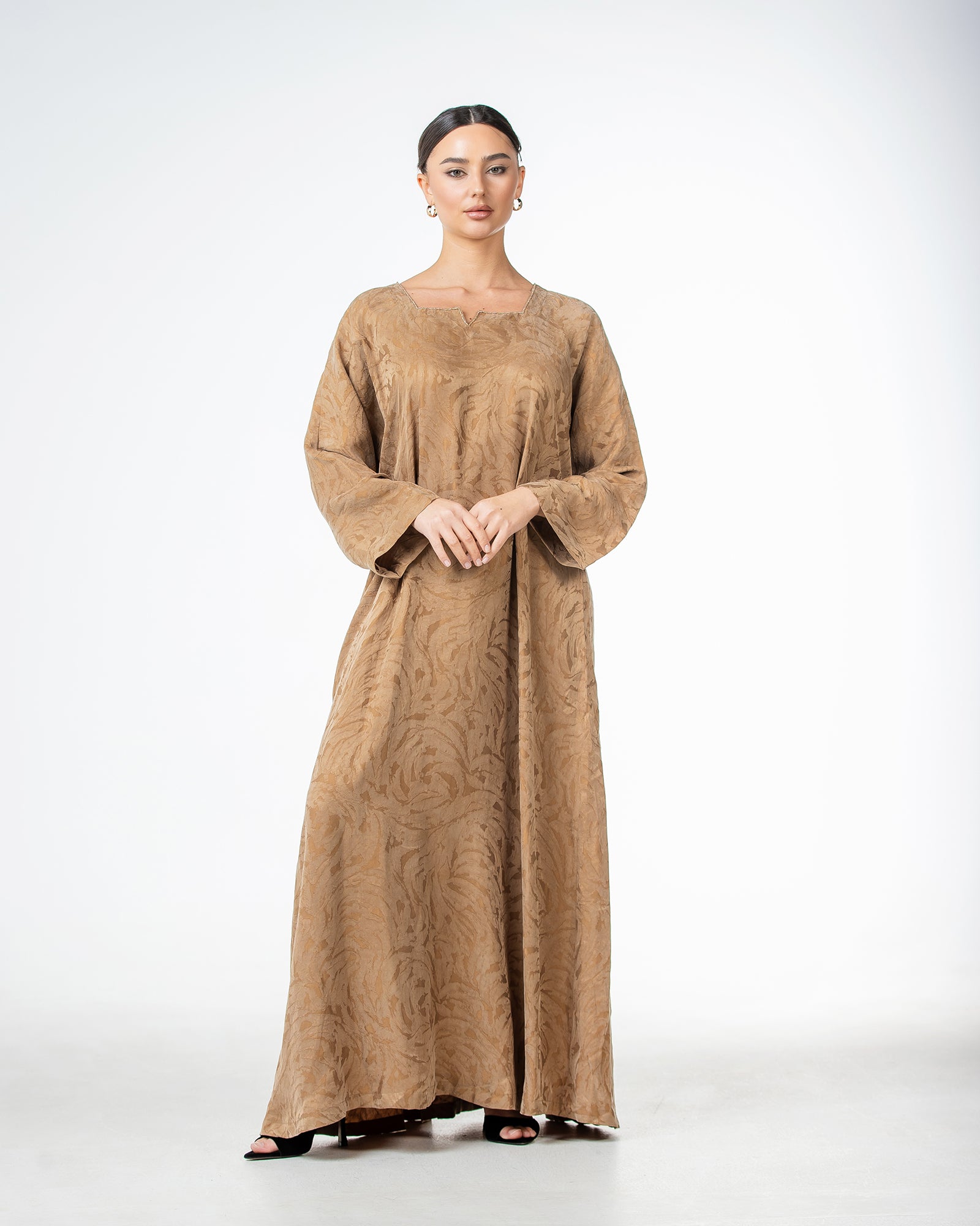 Malak – Beaded Flared Dress