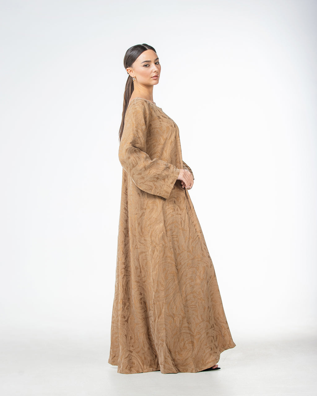 Malak – Beaded Flared Dress