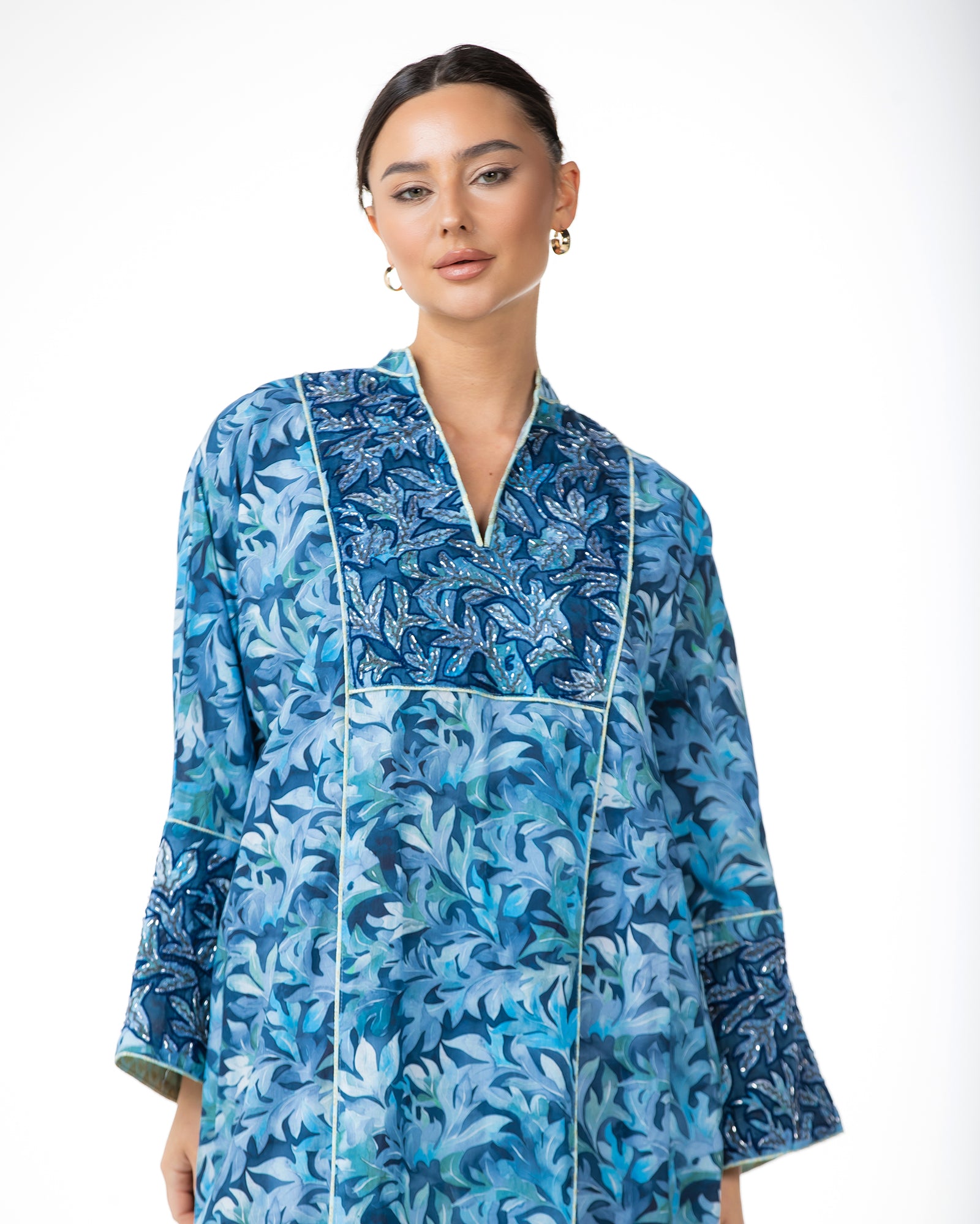 Joud – Cotton Mukhawar Dress