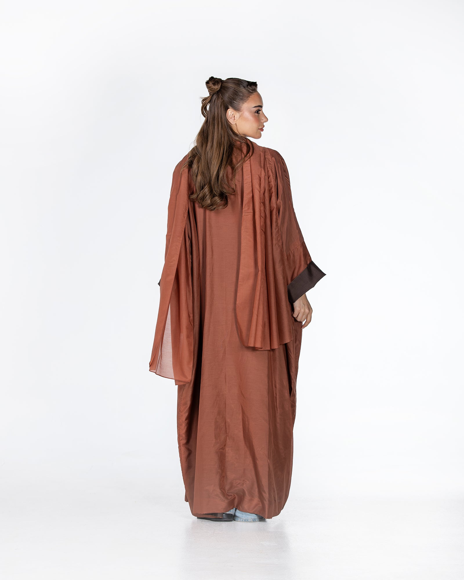  Lucia – Double-Sided Chiffon Kaftan Abaya