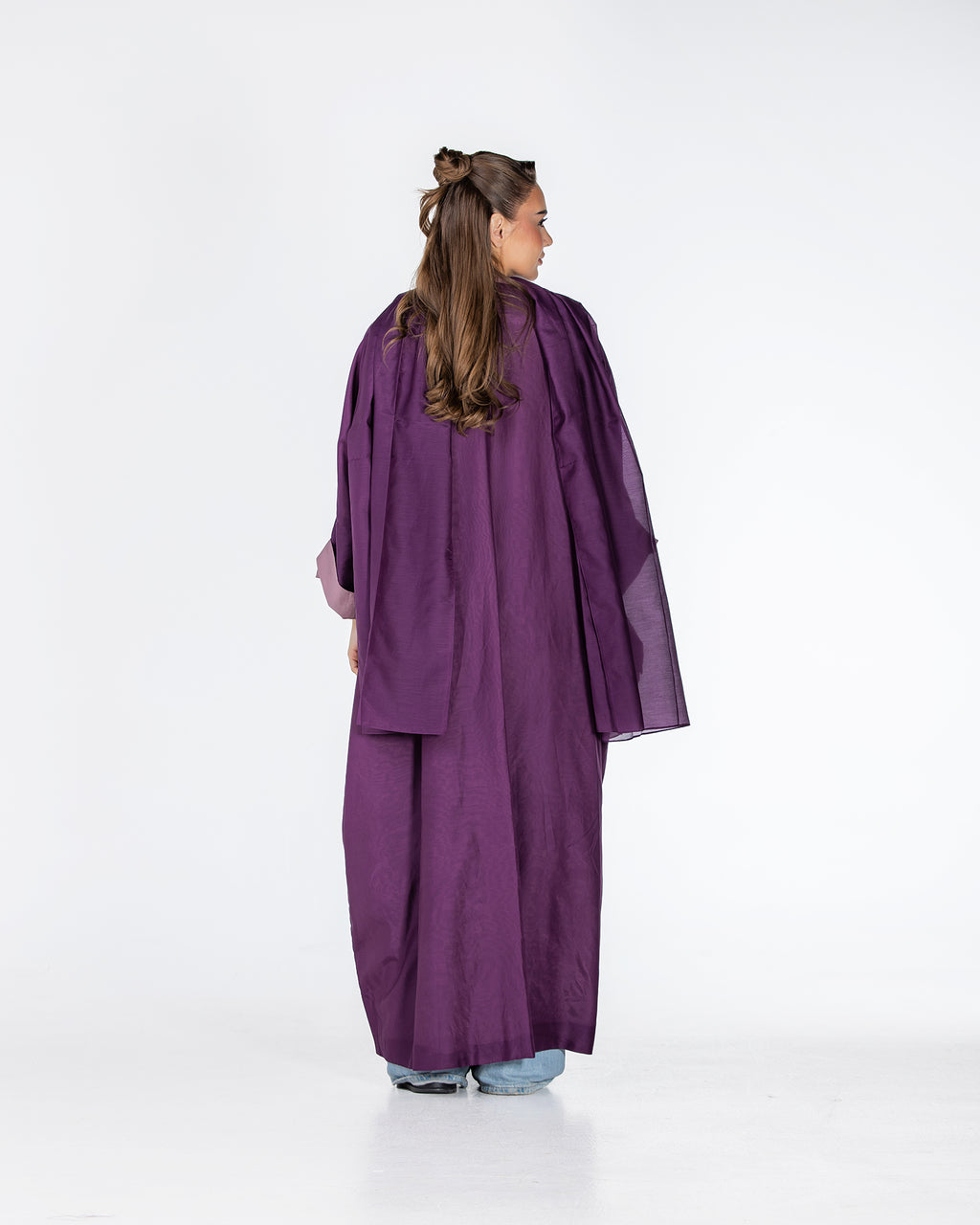 Lucia – Double-Sided Chiffon Kaftan Abaya