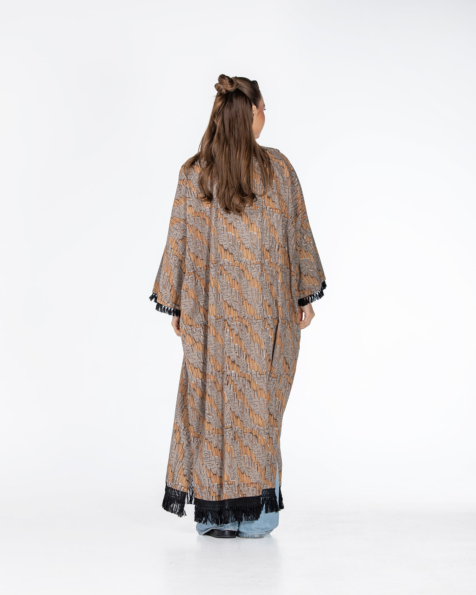 Malda 2.0 – Printed Cotton Kaftan