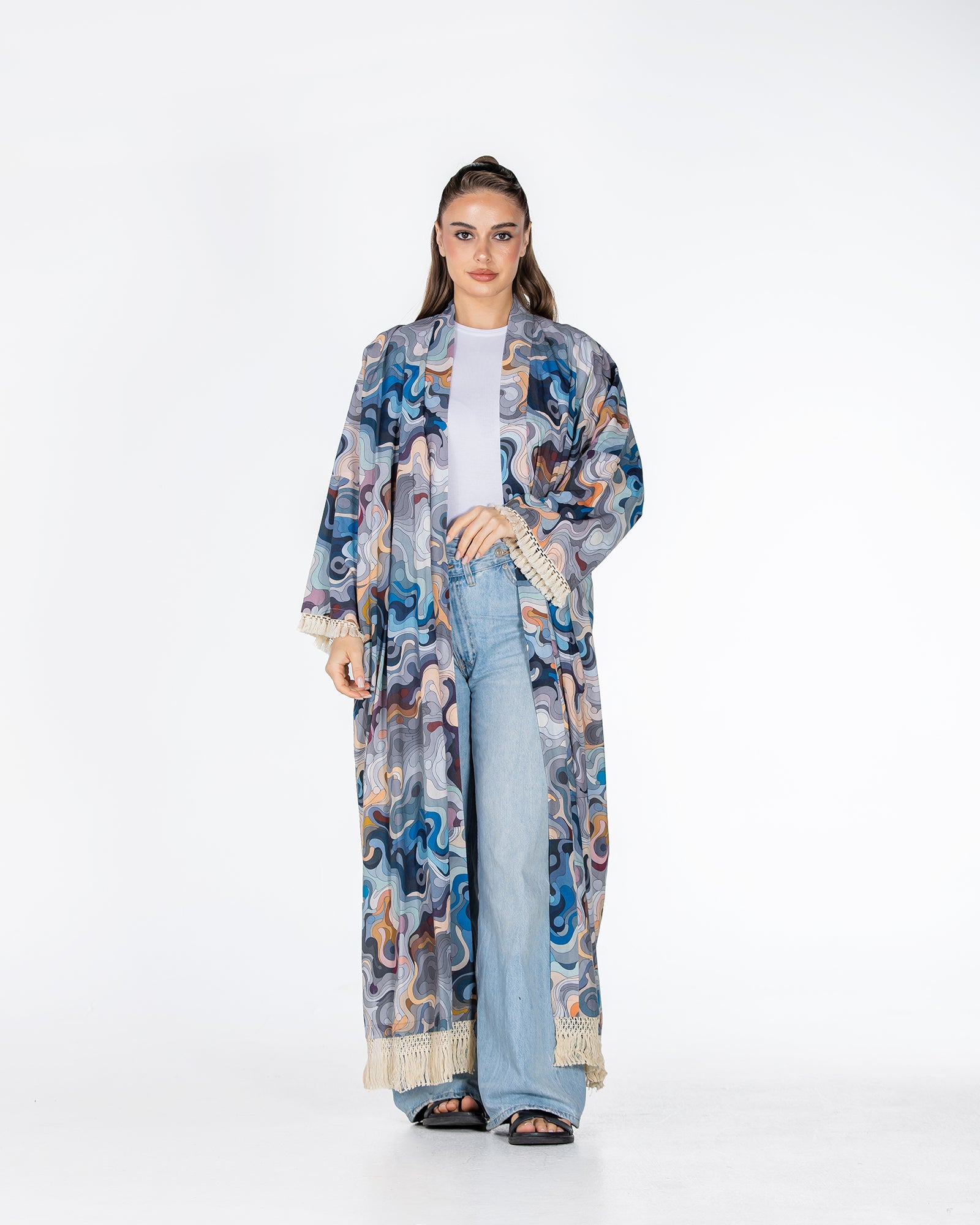 Malda – Printed Cotton Kaftan