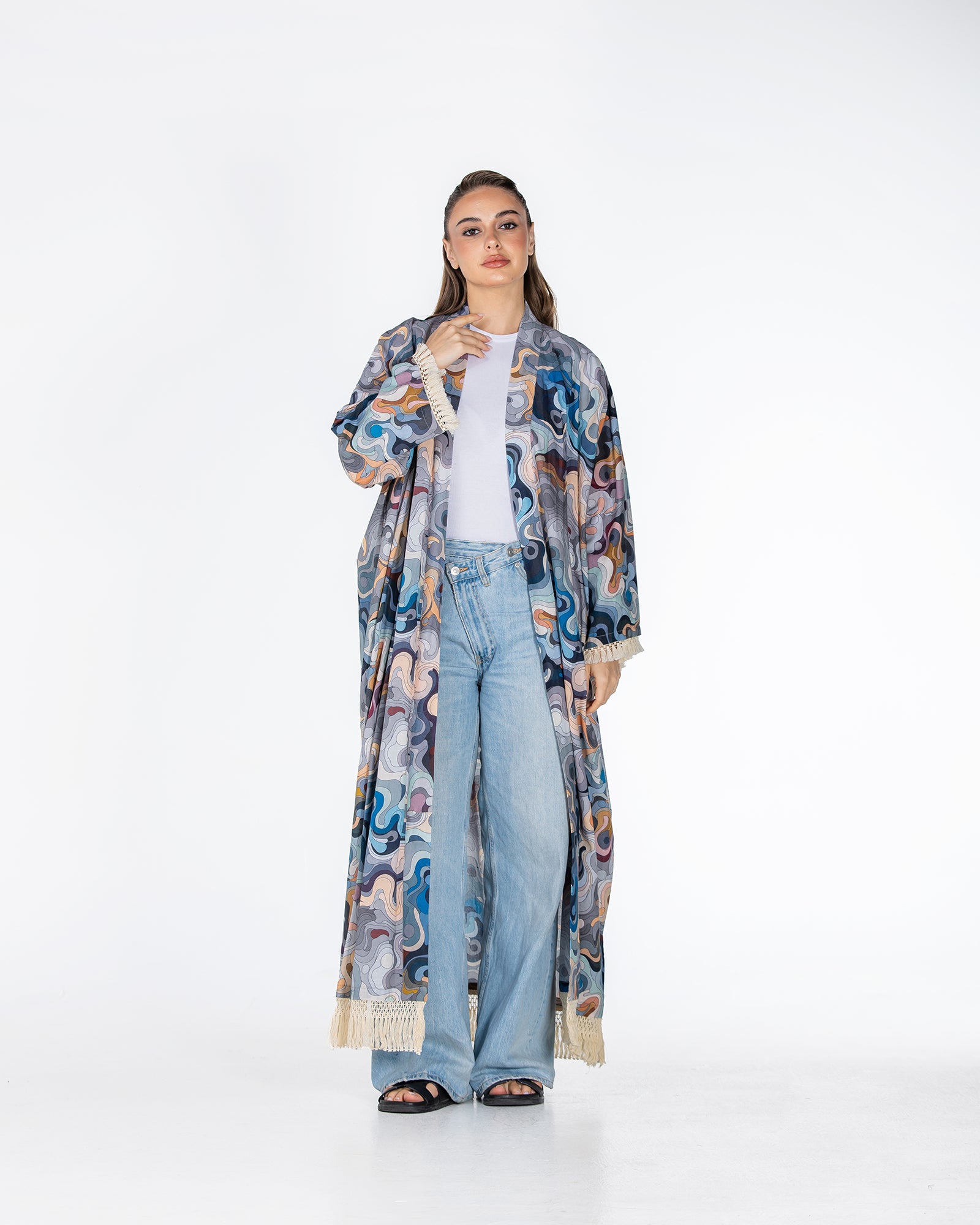 Malda – Printed Cotton Kaftan