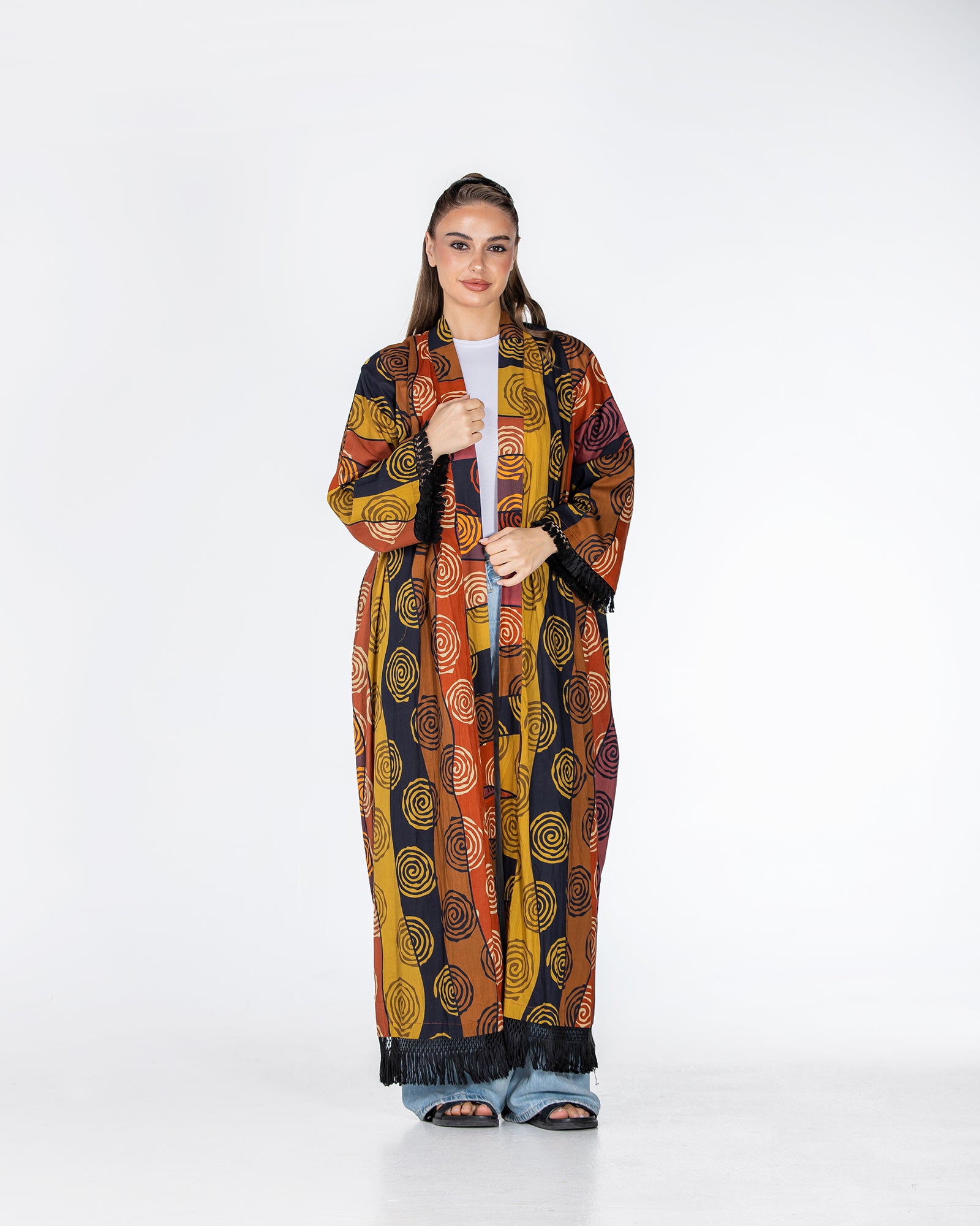 Malda – Printed Cotton Kaftan