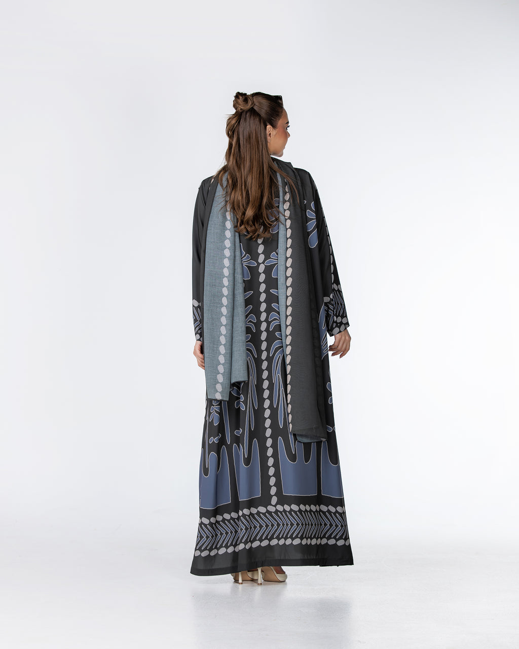 Botanika - Printed Crepe Abaya