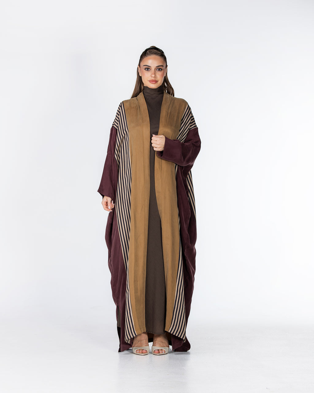 Eclipse – Washed Silk Bisht Abaya