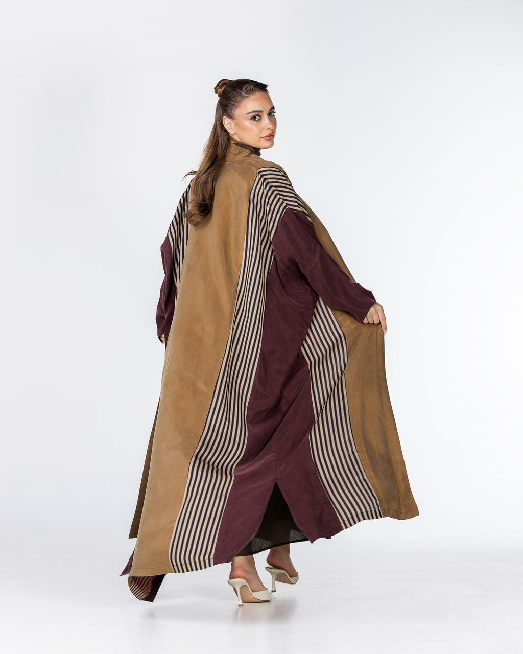 Eclipse – Washed Silk Bisht Abaya