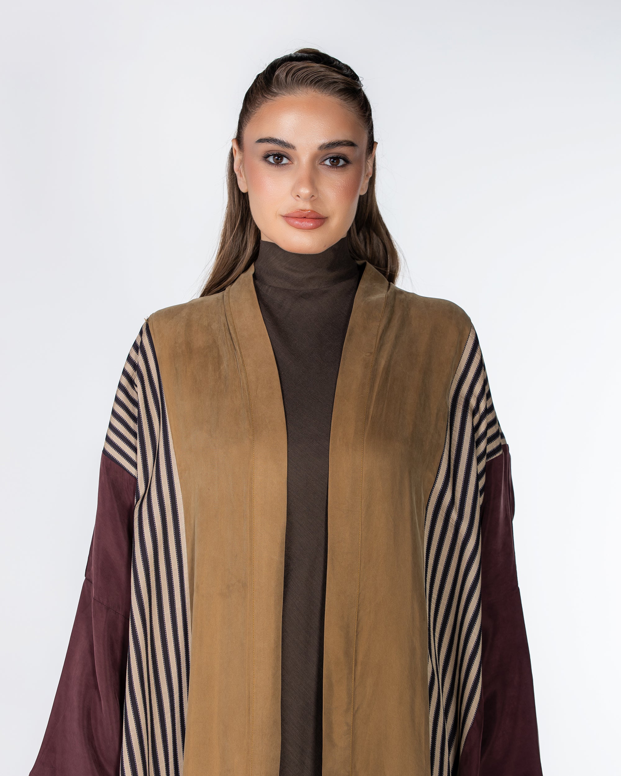 Eclipse – Washed Silk Bisht Abaya