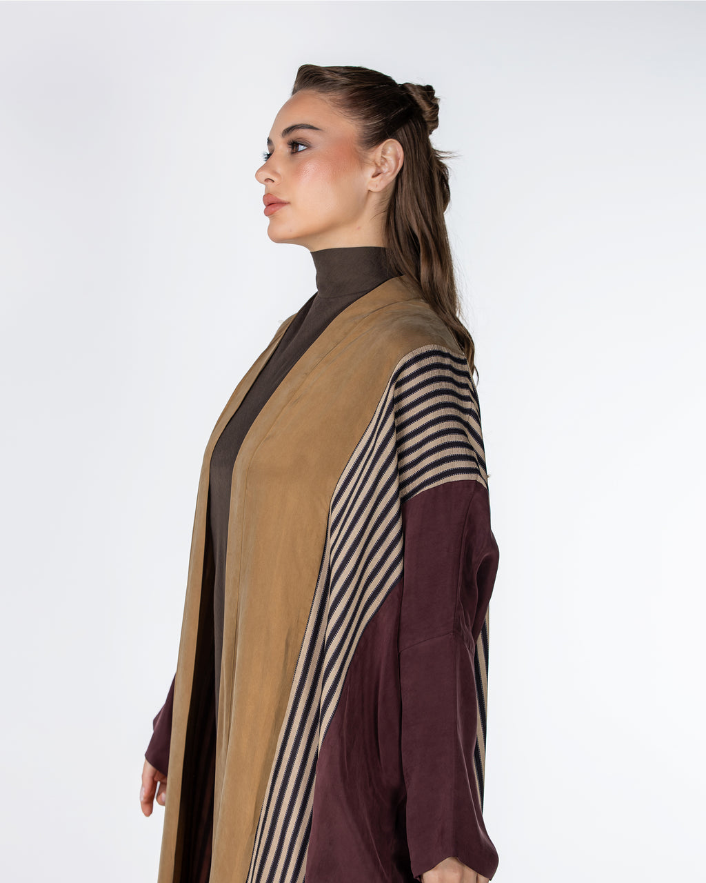 Eclipse – Washed Silk Bisht Abaya