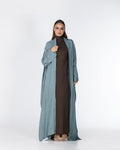 Copper 2.0 – Woven Viscose Linen Bisht Abaya