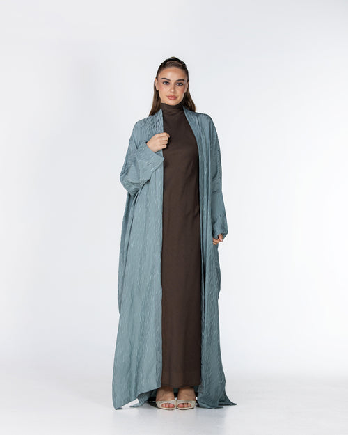 Copper 2.0 – Woven Viscose Linen Bisht Abaya