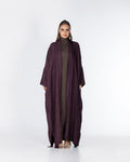 Copper 2.0 – Woven Viscose Linen Bisht Abaya