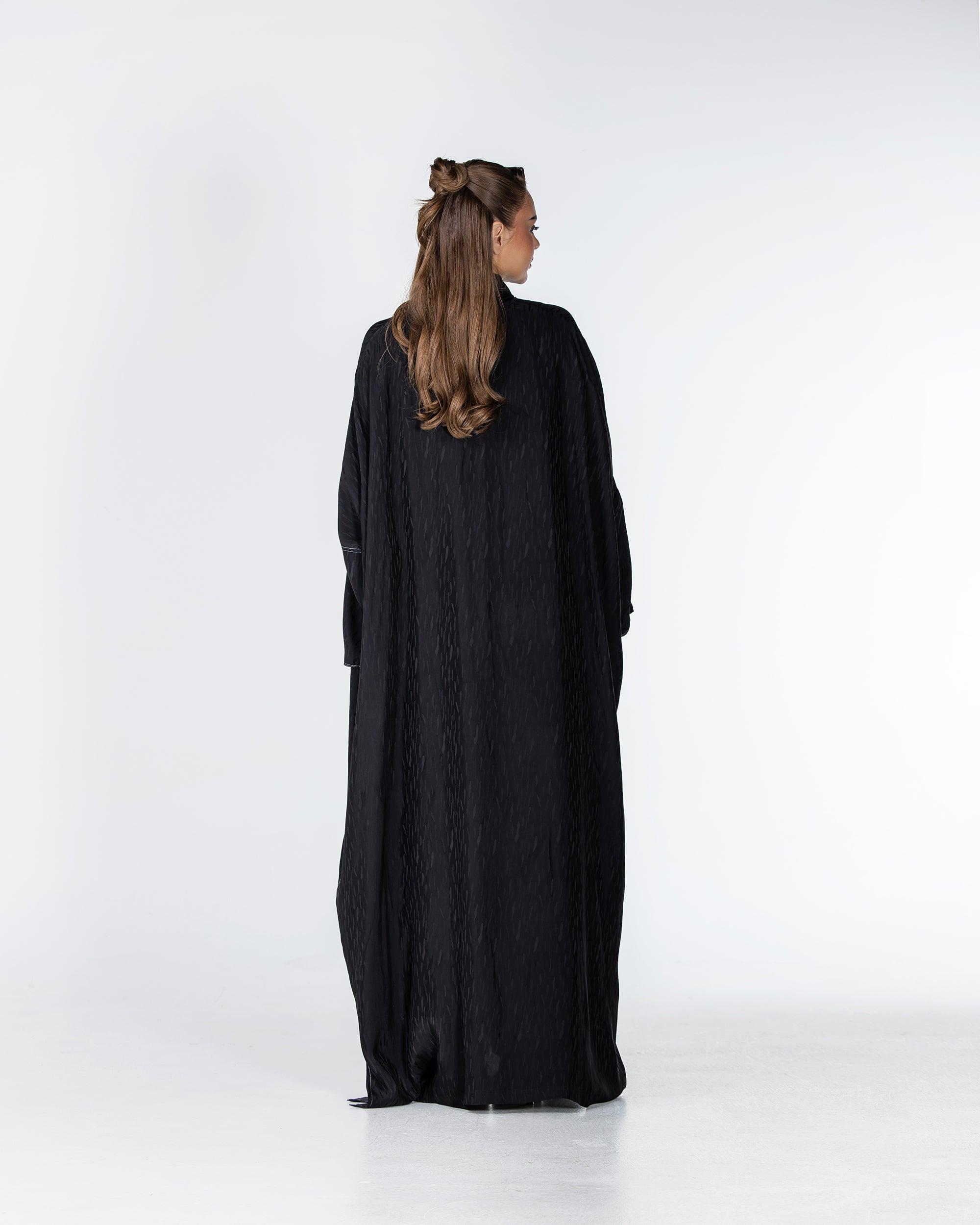 Copper 2.0 – Woven Viscose Linen Bisht Abaya