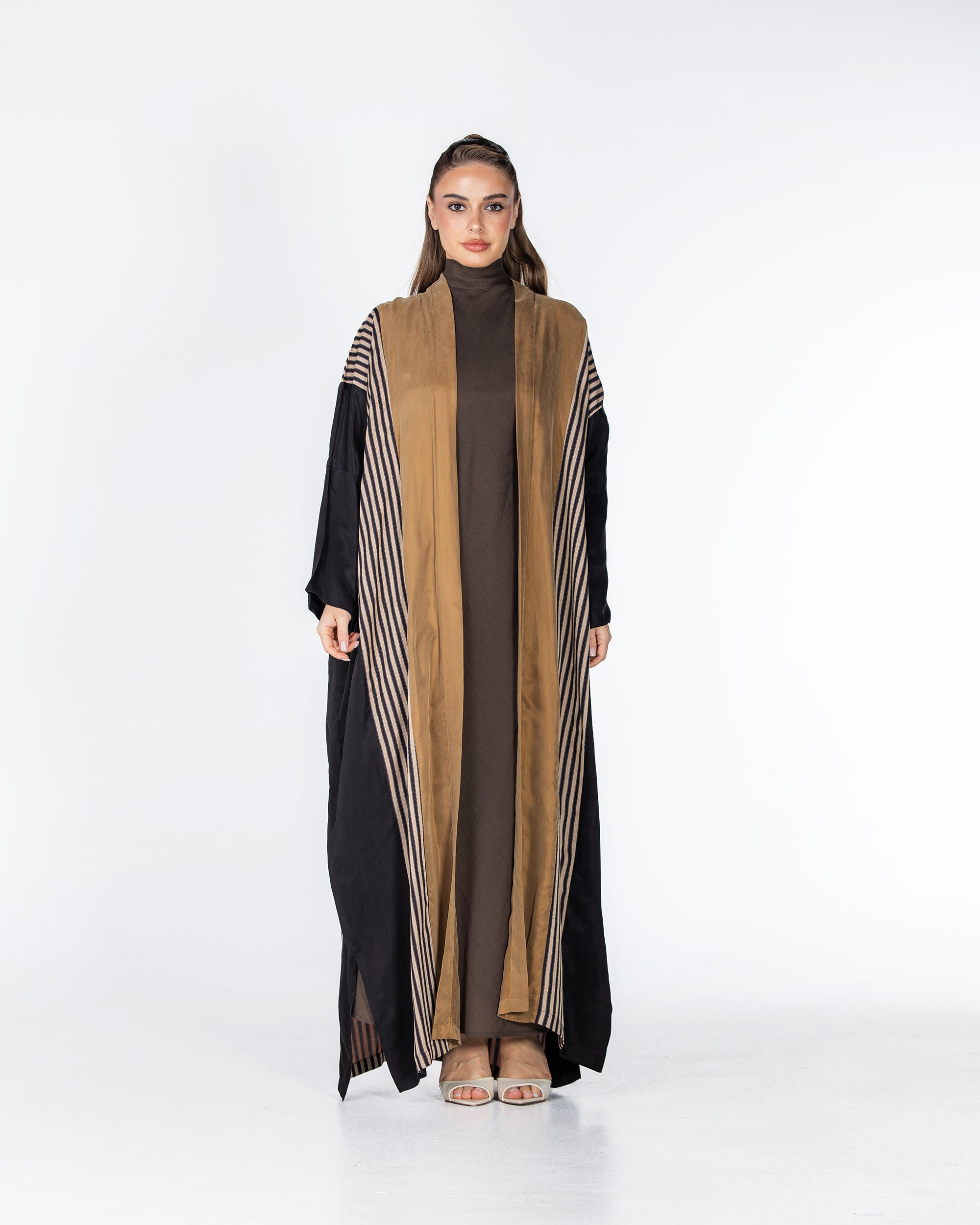 Eclipse – Washed Silk Bisht Abaya