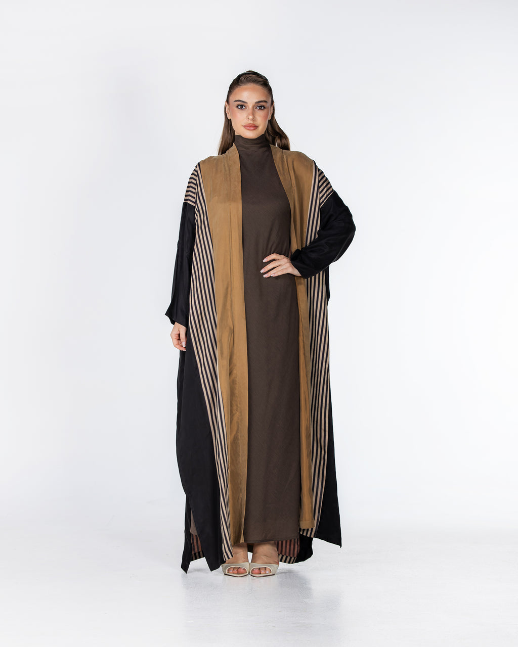 Eclipse – Washed Silk Bisht Abaya