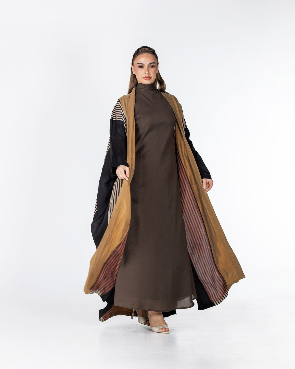 Eclipse – Washed Silk Bisht Abaya