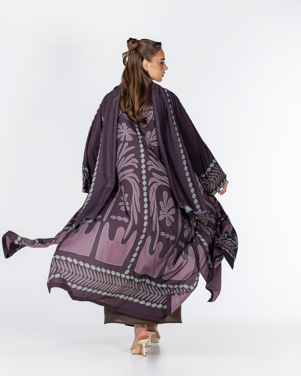 Botanika - Printed Crepe Abaya