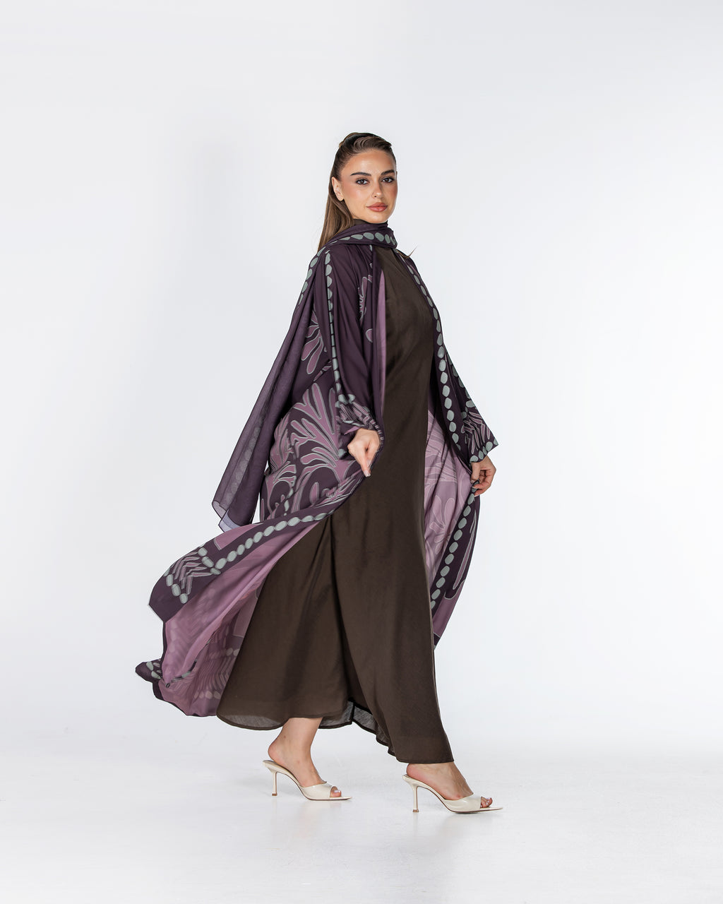 Botanika - Printed Crepe Abaya