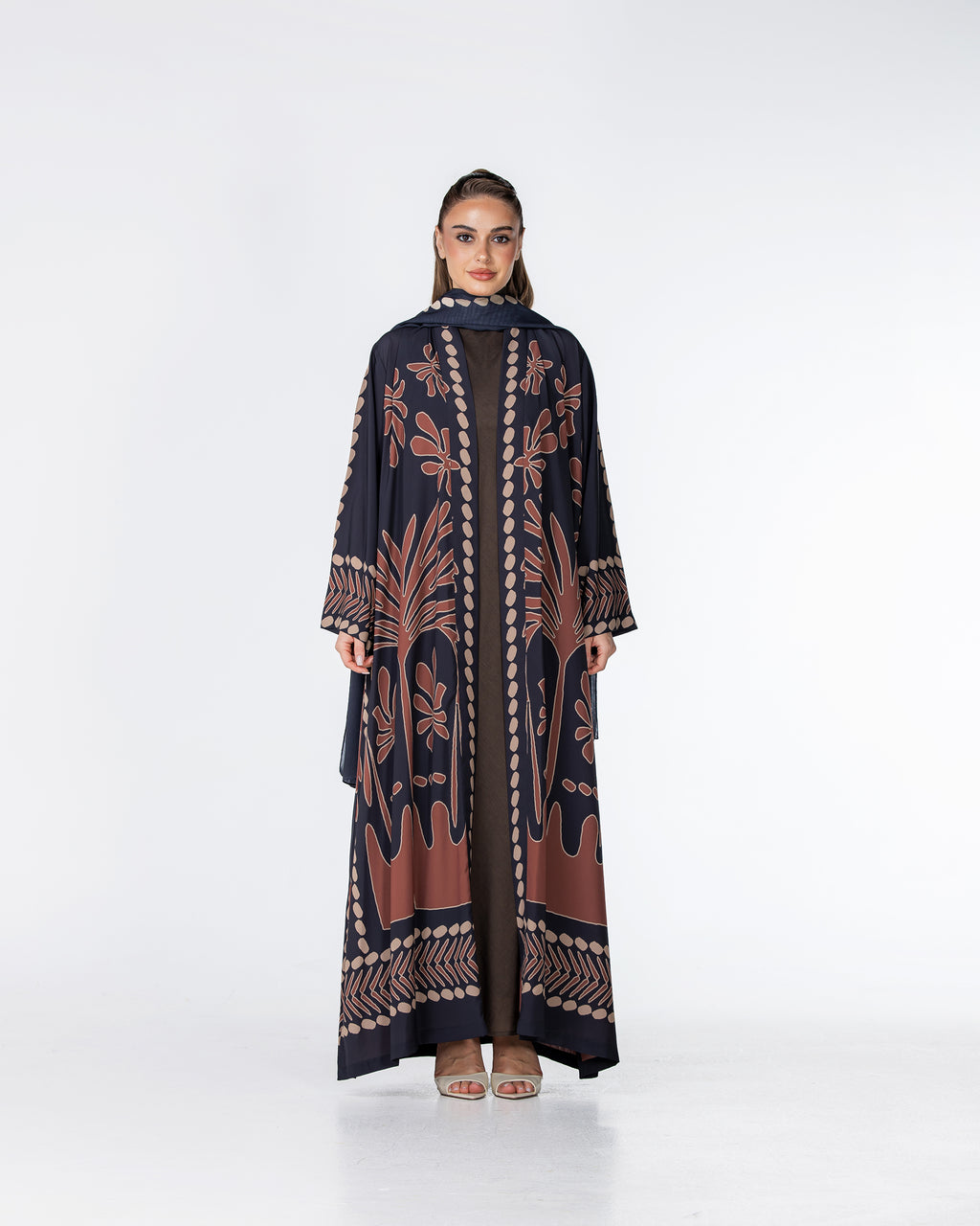 Botanika - Printed Crepe Abaya