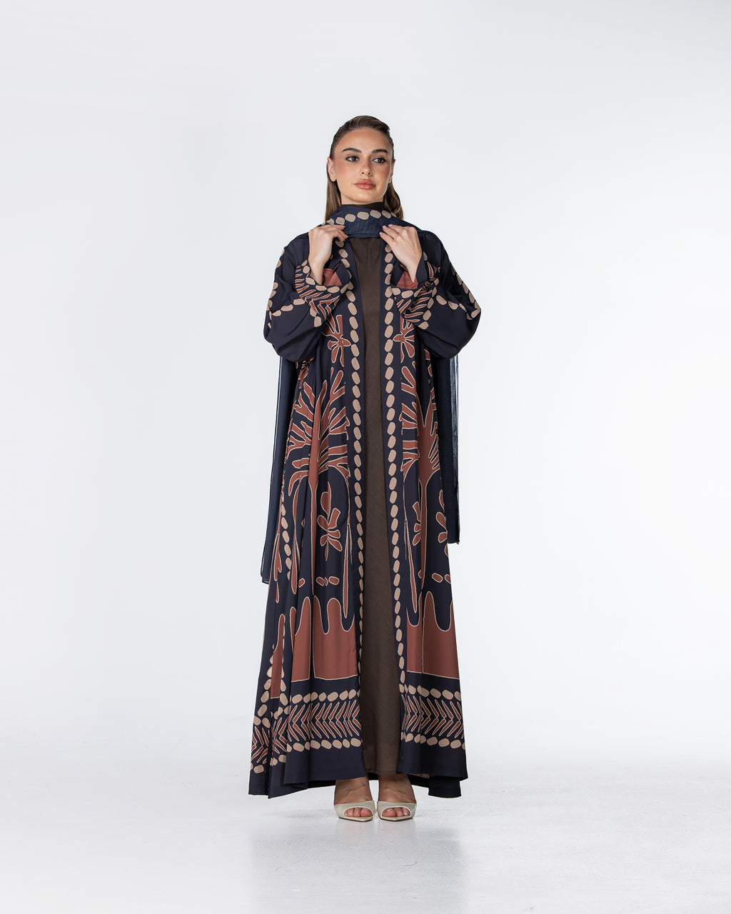 Botanika - Printed Crepe Abaya