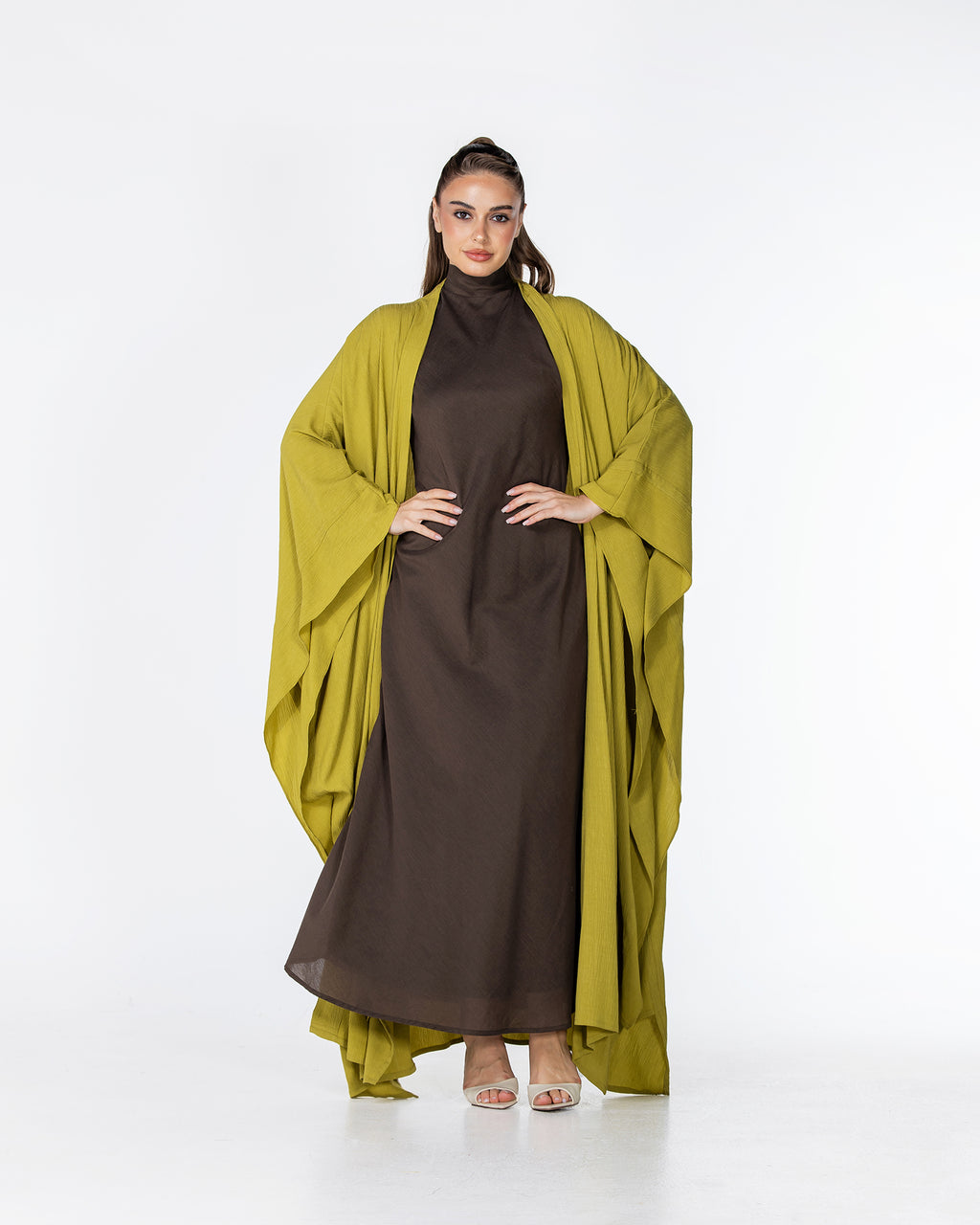 Starlight – Crinkle Bisht Kaftan