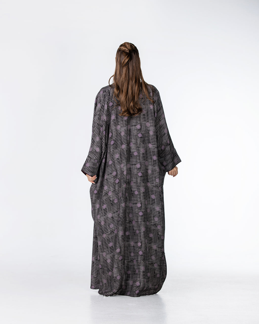 Kashmir – Abstract Print Bisht Abaya