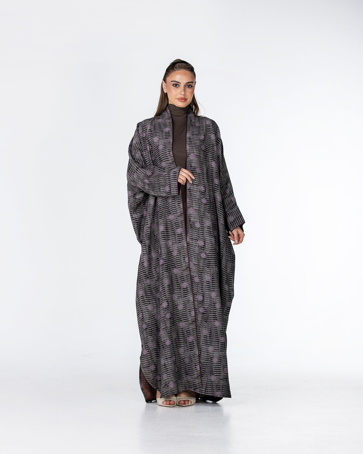 Kashmir – Abstract Print Bisht Abaya