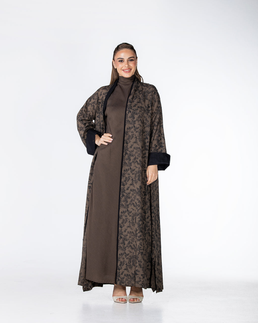 Confetti Lux – Botanical Japanese Cotton Abaya