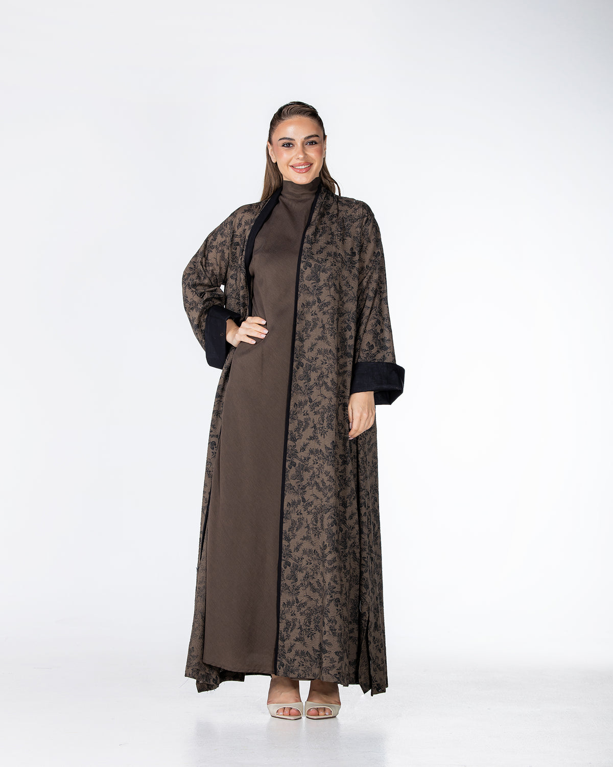Confetti Lux – Botanical Japanese Cotton Abaya