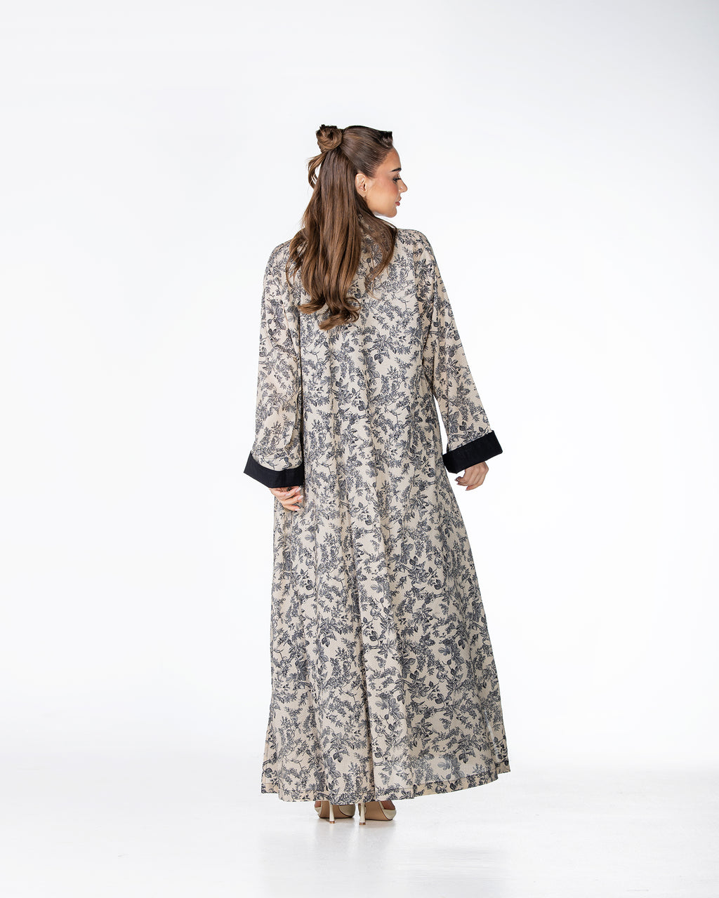 Confetti Lux – Botanical Japanese Cotton Abaya