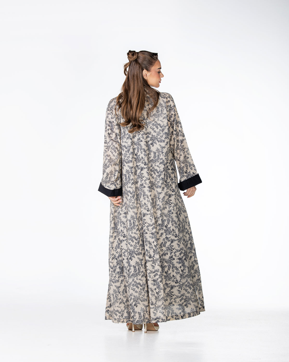 Confetti Lux – Botanical Japanese Cotton Abaya