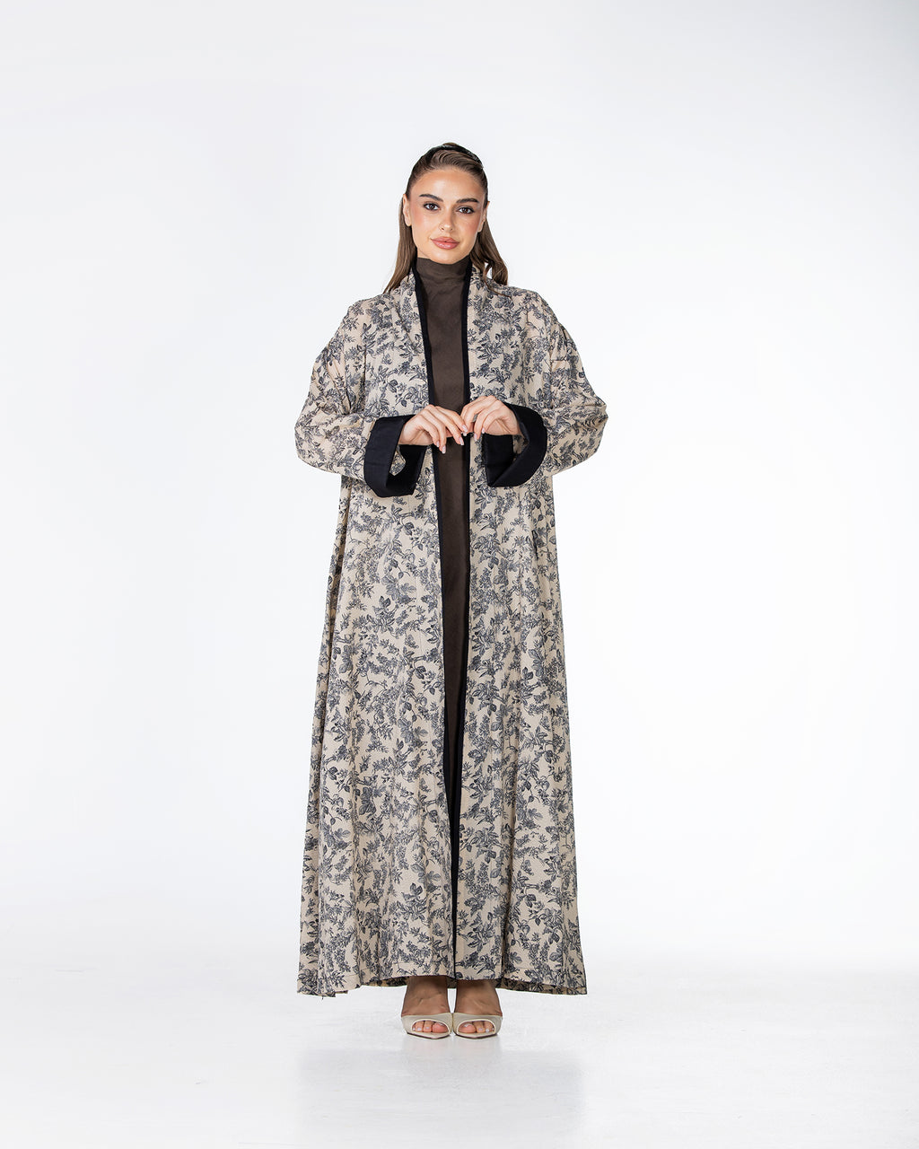Confetti Lux – Botanical Japanese Cotton Abaya