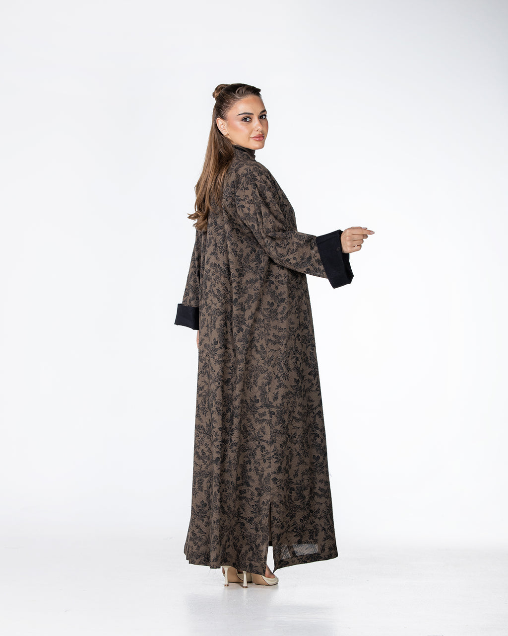 Confetti Lux – Botanical Japanese Cotton Abaya