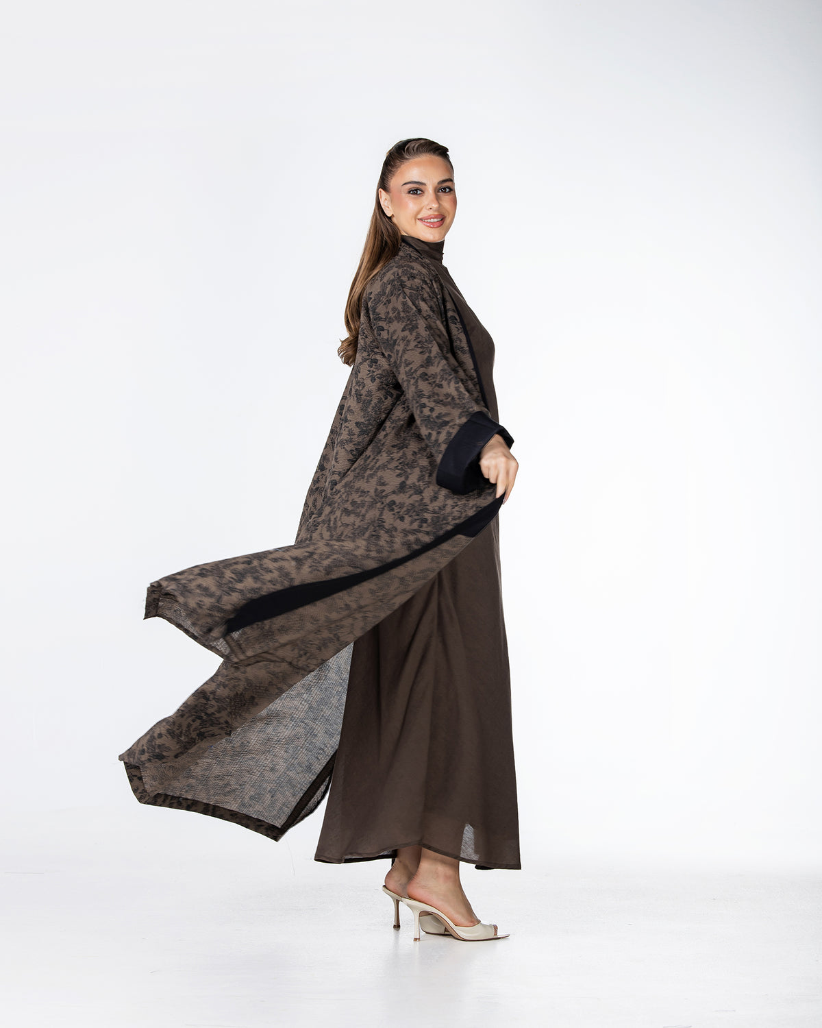 Confetti Lux – Botanical Japanese Cotton Abaya