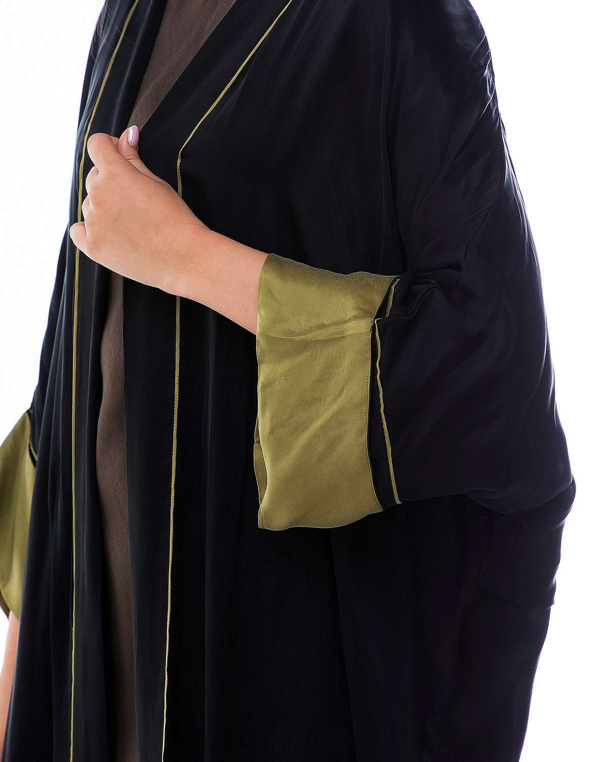 Haze – Washed Silk Kaftan Abaya